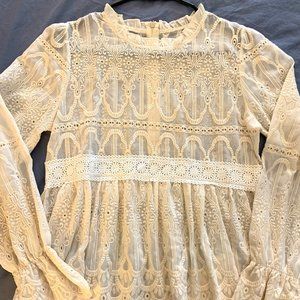 NWT Chicwish Lacy Top S/M